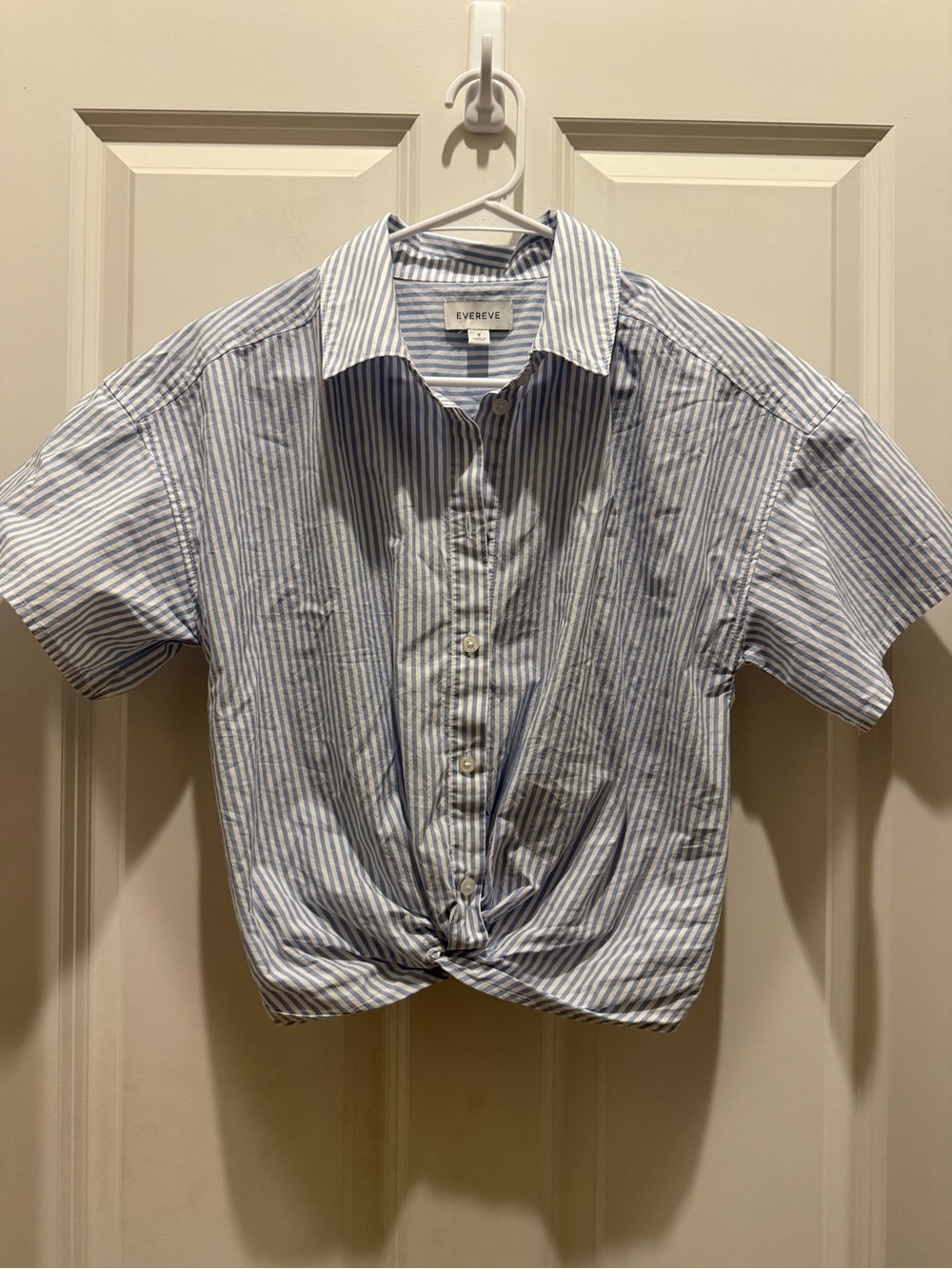Evereve Annie Waist Detail Shirt Small